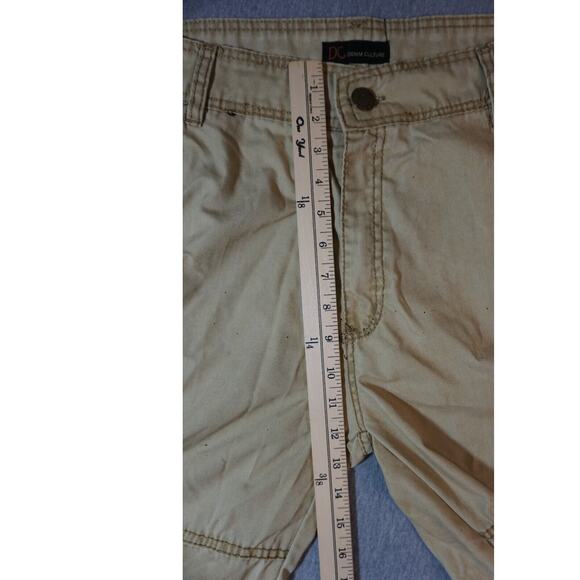 Denim Culture Men's Cargo Short Tan Sz 34 - Picture 8 of 9